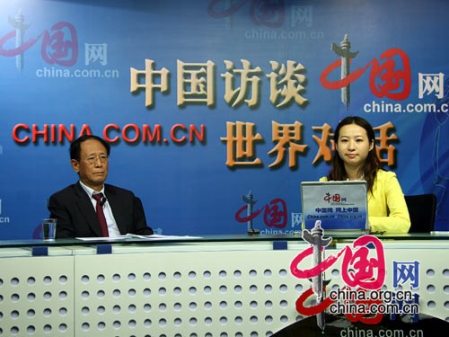 十七大代表 中央统战部副部长胡德平做客中国访谈